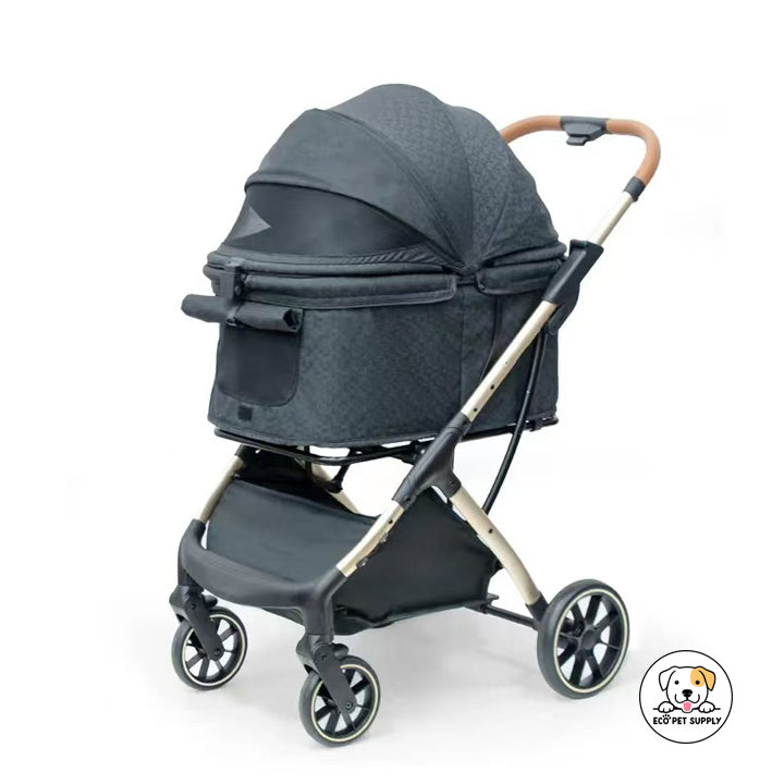Eco Pet Supply Pet Folding stroller Gray