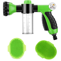 Eco Pet Supply Nozzle Garden Hose Sprayer Pet Clean Water Foam Bottle Soap Dog Spray Cleaner Made of Plastic