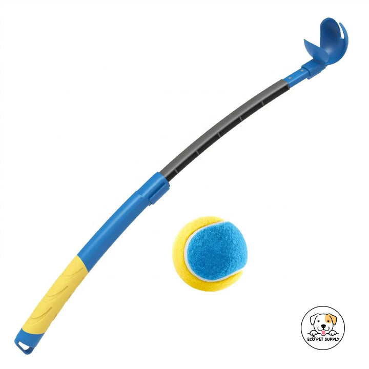 Eco Pet Supply  Eco-Friendly Retractable Dog Training Cue – Durable Interactive Teaser Toy for Pet Exercise and Bonding