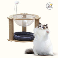 Eco Pet Supply Modern 2-Layer Cat Tower Condo