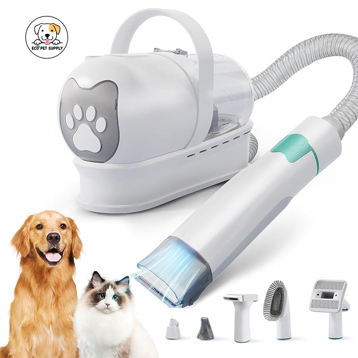 Eco Pet Supply High-Power 3400W Dual-Motor Pet Hair Dryer Vacuum – Adjustable Speed & Temperature, Low Noise, Ideal for Dogs and Cats