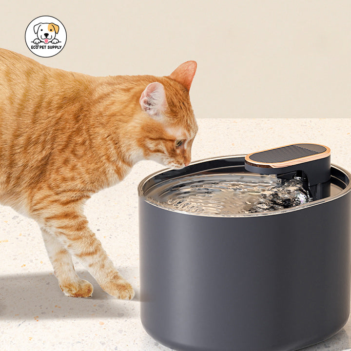 Eco Pet Supply Large Capacity Smart Pet Water Fountain – Automatic Recirculating Drinking Fountain for Dogs and Cats