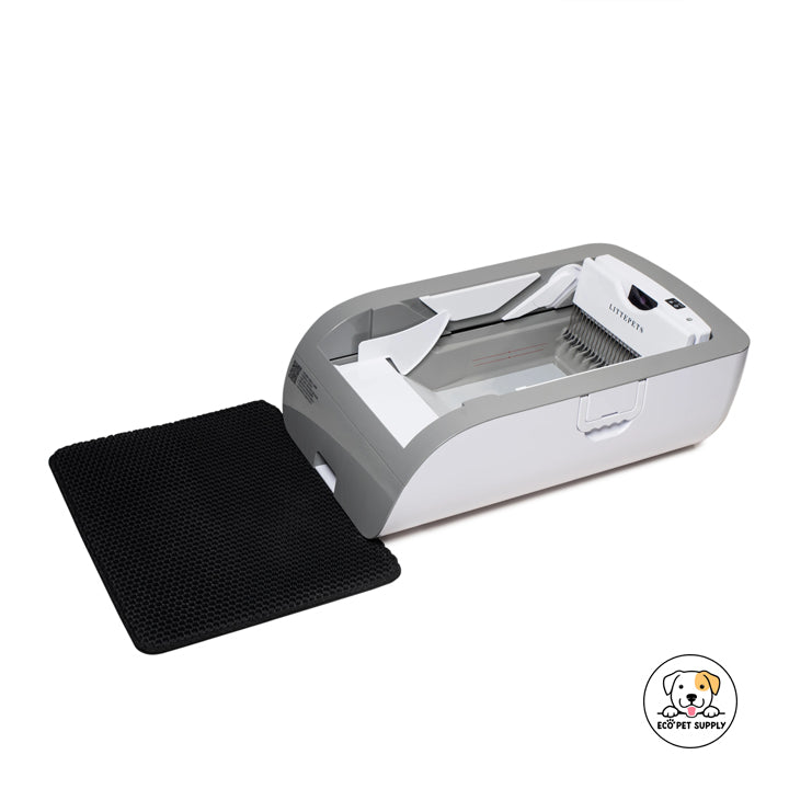 Eco Pet Supply Smart Self-Cleaning Pet Litter Box Gray