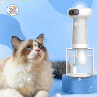 Eco Pet Supply Automatic Pet Foam Machine – Rechargeable Dog Bath Dispenser with IPX7 Waterproof Design, 1200mAh Battery, and Efficient Shampoo Mixing for Cats and Dogs