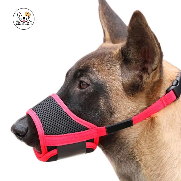 Eco Pet Supply Soft Nylon Muzzles Anti-Bite Dog Muzzle