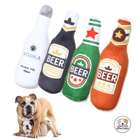 Eco Pet Supply Squeak Pet Beer Toy Bogs