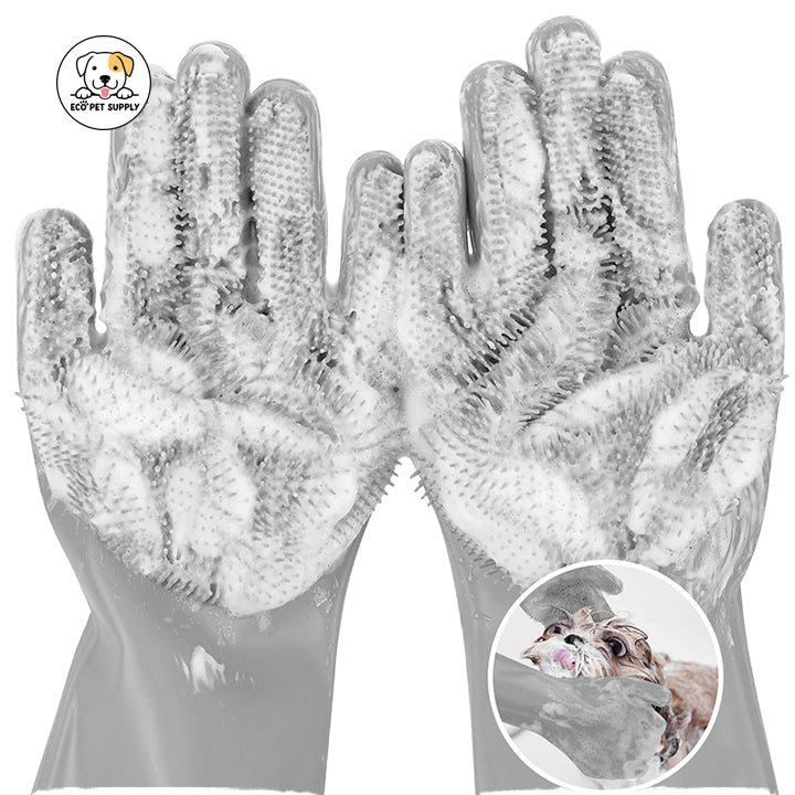 Eco Pet Supply Products Dogs & Cats Bathing Gloves