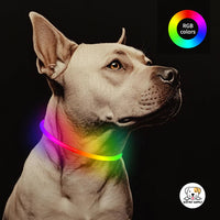 Eco Pet Supply Multi-Color USB Rechargeable LED Night Light – Touch Control, Dimmable Brightness, Portable Design for Bedroom, Nursery, and Travel Use