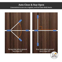 Eco Pet Supply Adjustable Durable Metal Security Gate