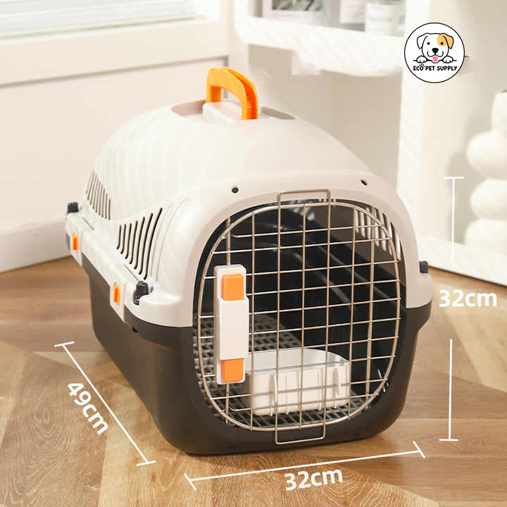 Eco Pet Supply Cat Cages Dog Carrier with Removable Tray