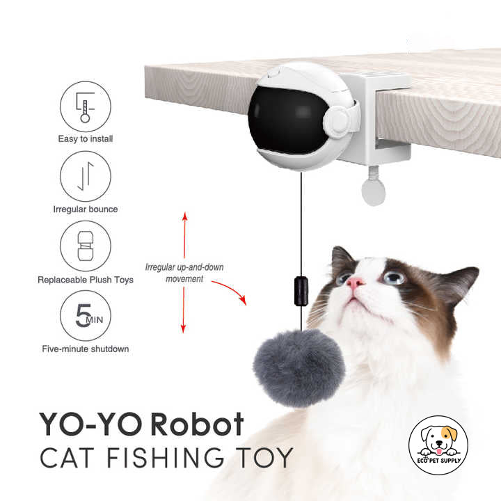 Eco Pet Supply Automatic Irregular Bounce YoYo Ball