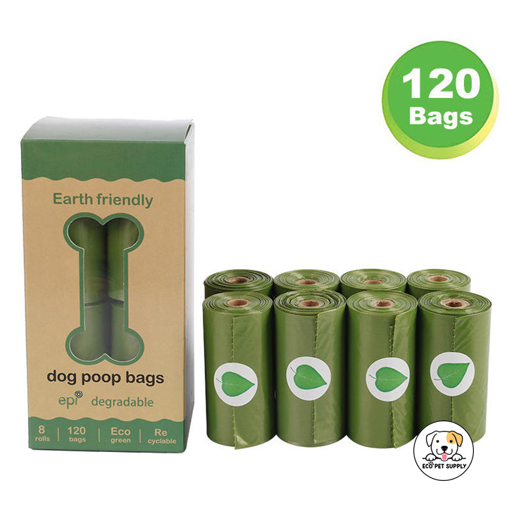 Eco Pet Supply Fresh-Scented Biodegradable Dog Poop Bags
