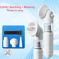 Eco Pet Supply Pet Groom Cat Hair Cleaning Suction Vacuum – Portable Handheld Pet Hair Remover for Clothes, Sofas, and Carpets