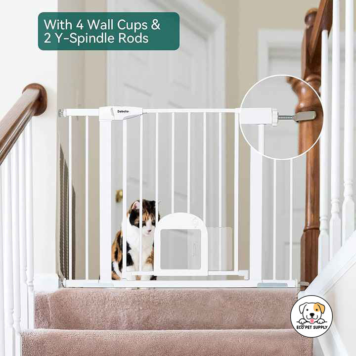 Eco Pet Supply Retractable Indoor Child & Pet Safety Gate