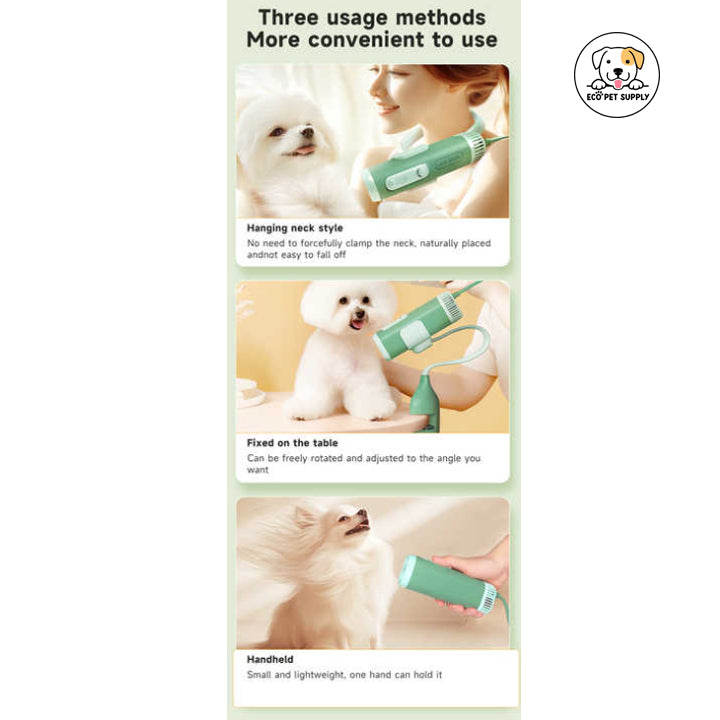 Eco Pet Supply Pet Dog Hair Dryer W/ Water Filter