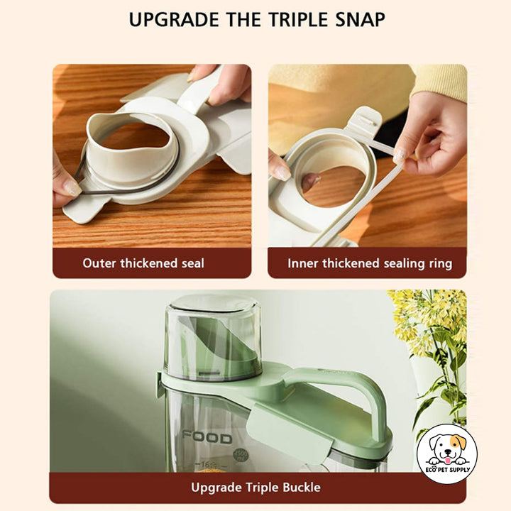 Eco Pet Supply Cat Food Storage Bucket