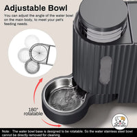 Eco Pet Supply Large Capacity Automatic Gravity Cat Feeder