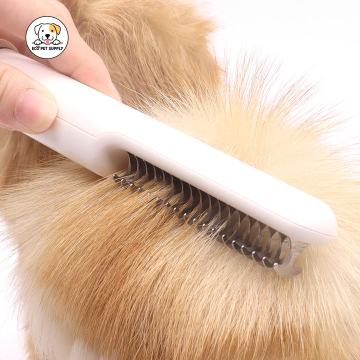 Eco Pet Supply Household – Multifunctional Pet Hair Removal Brush with Cleaning Base