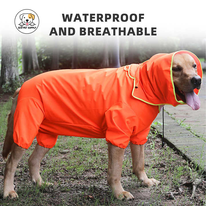 Eco Pet Supply Reflective Dog Raincoat – Stay Dry & Visible on Every Walk