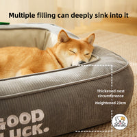 Eco Pet Supply Self-Designed Luxury Winter Warm Pet Coat – Stylish & Cozy Protection for Cold Days