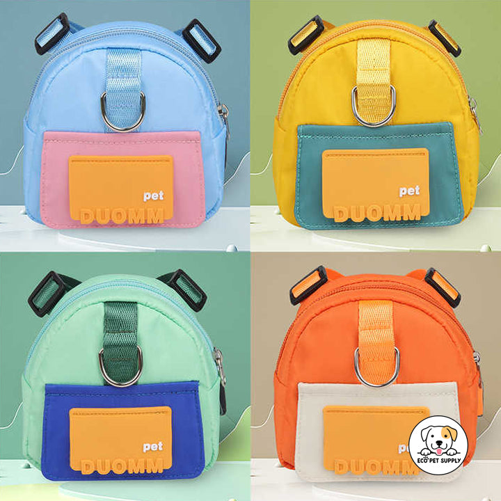 Eco Pet Supply Heavy-Duty Travel Outdoor Dog Leash backpack with bog bags