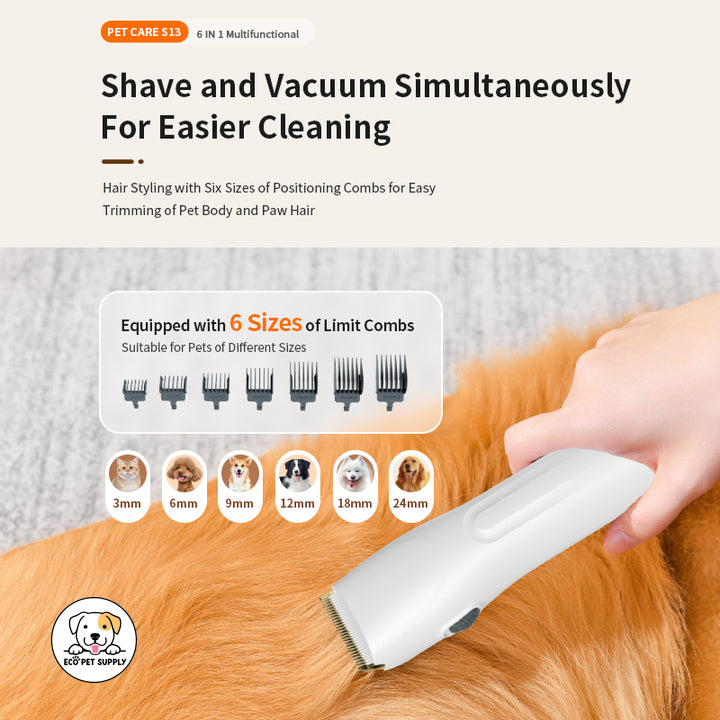 Eco Pet Supply 6-in-1 Pet Grooming Kit