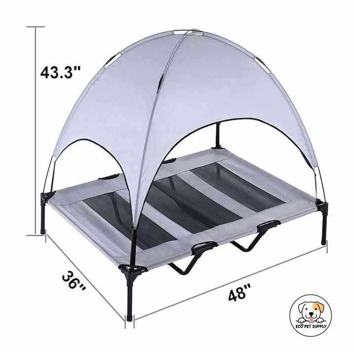 Eco Pet Supply Portable Plastic Foldable Pet Bed for outdoors