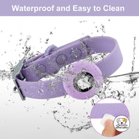 Eco Pet Supply Adjustable Heavy‑Duty Air Tag PVC Collar