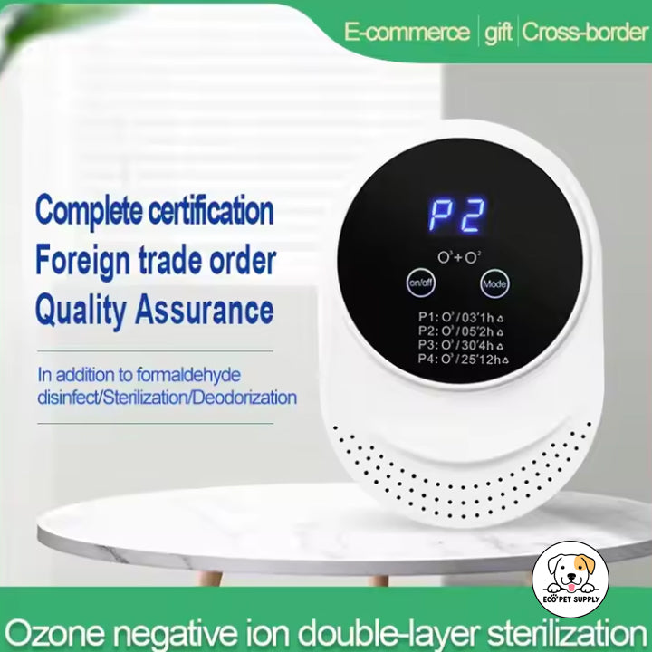 Eco Pet Supply Pet Odor Eliminator Air Ozone Generator