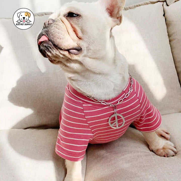 Eco Pet Supply Dog Summer T-Shirt Family Matching Outfits – Lightweight Breathable Pet Clothes for Warm Weather