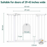 Eco Pet Supply Retractable Indoor Child & Pet Safety Gate