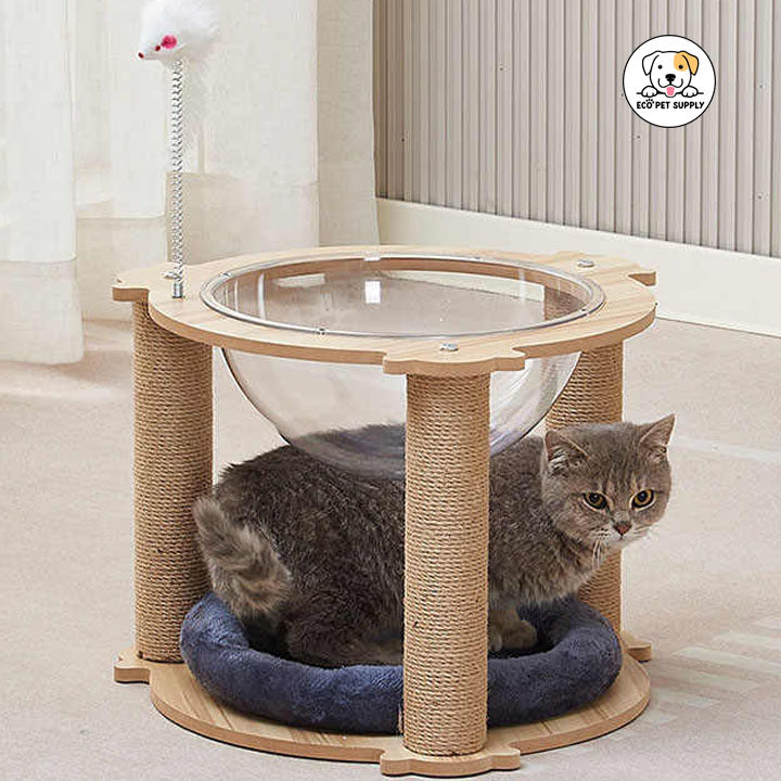Eco Pet Supply Modern 2-Layer Cat Tower Condo