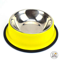 Eco Pet Supply Steel Pet Food Bowl – Durable, Anti-Slip Design