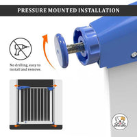 Eco Pet Supply Adjustable Durable Metal Security Gate