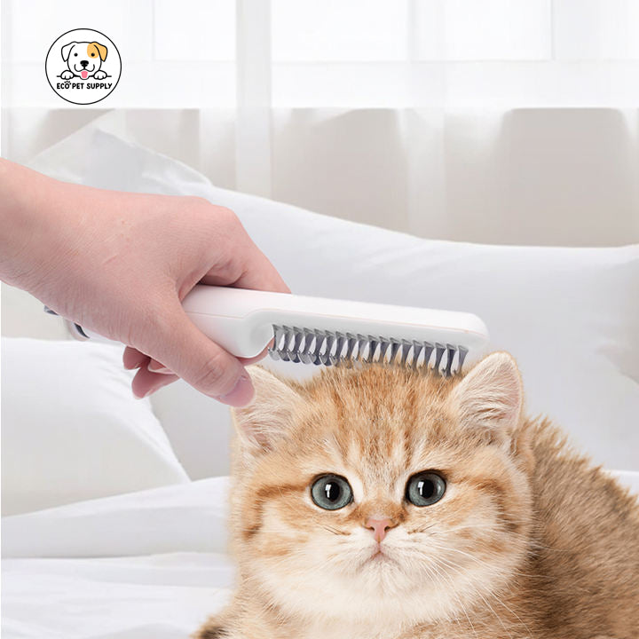 Eco Pet Supply Household – Multifunctional Pet Hair Removal Brush with Cleaning Base