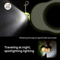 Eco Pet Supply LED Dog Leash – Light-Up Night Walking Essential