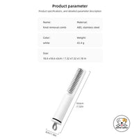 Eco Pet Supply Household – Multifunctional Pet Hair Removal Brush with Cleaning Base