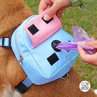 Eco Pet Supply Heavy-Duty Travel Outdoor Dog Leash backpack with bog bags
