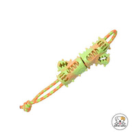 Eco Pet Supply Dog Teeth Cleaning Toy – Durable TPR Chew Toy with Squeaker for Dental Health and Interactive Play