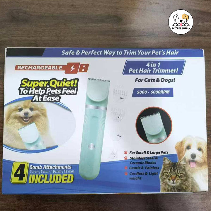 Eco Pet Supply Battery-Powered Pet Shaver Hair Trimmer