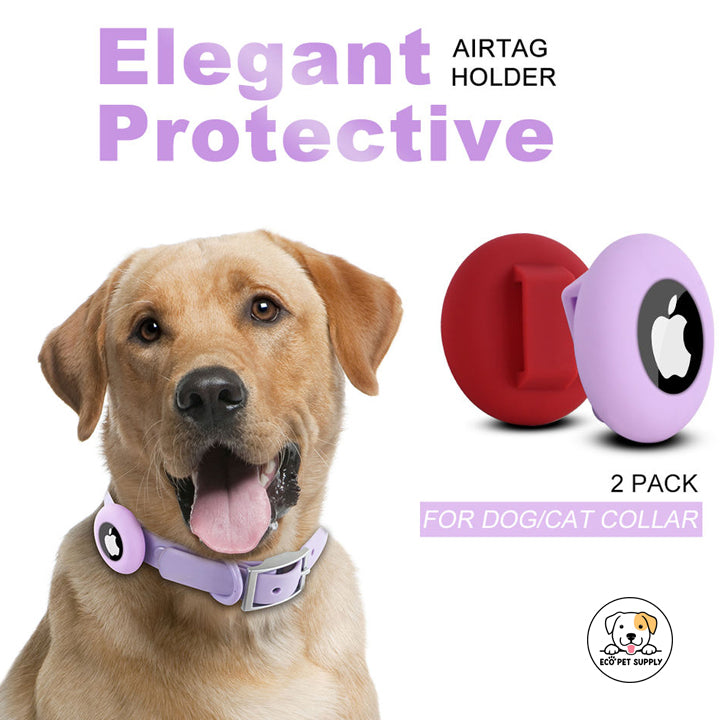 Eco Pet Supply Adjustable Heavy‑Duty Air Tag PVC Collar