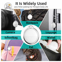 Eco Pet Supply Find My Smart Air Tag – Mini GPS Tracker for Keys, Wallets, Luggage & Pets – Compatible with iOS Find My Network