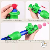 Eco Pet Supply 1 EVA Launcher + Interactive Tennis Balls Green
