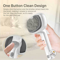 Eco Pet Supply Self-Cleaning Pet Hair Grooming Brush – Anti-Static, Water Spray Function, Ergonomic Design for Dogs and Cats