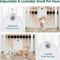 Eco Pet Supply Retractable Indoor Child & Pet Safety Gate