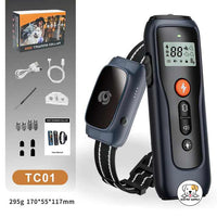 Eco Pet Supply Pet Training Anti Bark Dog Collar with Wrist Strap