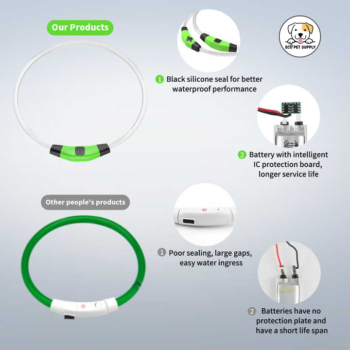 Eco Pet Supply Multi-Color USB Rechargeable LED Night Light – Touch Control, Dimmable Brightness, Portable Design for Bedroom, Nursery, and Travel Use