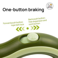 Eco Pet Supply LED Dog Leash – Light-Up Night Walking Essential