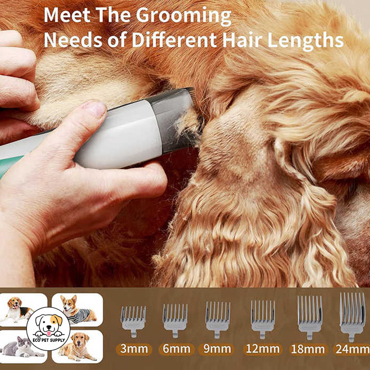 Eco Pet Supply High-Power 3400W Dual-Motor Pet Hair Dryer Vacuum – Adjustable Speed & Temperature, Low Noise, Ideal for Dogs and Cats