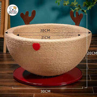 Eco Pet Supply Watermelon Natural Sisal Cat Scratcher Bed